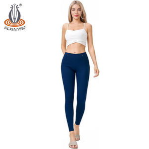 <span class=keywords><strong>Pantaloni</strong></span> in Denim traspirante da donna Alxin <span class=keywords><strong>pantaloni</strong></span> Casual elasticizzati con tasche nuova moda Y2K per il mercato dei grossisti - Product Image 3