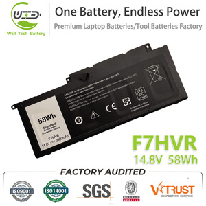 Batería de Alta Calidad F7HVR T2T3J para Portátil <span class=keywords><strong>Dell</strong></span> <span class=keywords><strong>Inspiron</strong></span> <span class=keywords><strong>17</strong></span> <span class=keywords><strong>7737</strong></span> 15 7537 Serie G4YJM 062VNH - Product Image 1