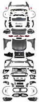 Kit de pare-chocs avant et arrière pour BMW X6 E71 2008-2014, décoration extérieure de voiture, mise à niveau du modèle ancien vers le nouveau, vente chaude
