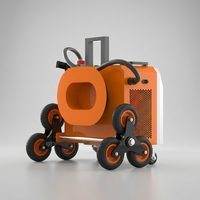Machine de nettoyage au laser pulsé portable 500W pour l'élimination de la rouille et de la peinture, avec un design de valise portable pour l'entretien sur site.