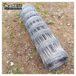 Top bán mạ kẽm dê nuôi hàng rào chăn nuôi gia súc/Lợn dây lưới lĩnh vực hàng rào - Product Image 4