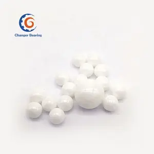 Độ Chính Xác Cao Trắng ZRO2 Zirconia Gốm Mang Bóng Được Đánh Bóng G5 G10 1/16 '3/32' 1/8 '5/32' 6MM 10MM