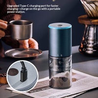 Mesin Kopi Elektrik & Penggiling Biji Kopi Otomatis Mini Ringan Kelas Satu dengan Inti Penggiling Keramik Tipe Baru Grosir