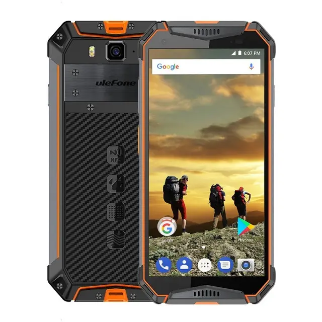 Ulefone Armor 3 IP68 Waterproof Mobile Phone Android8.1 5.7" FHD+ Octa Core 4GB+64GB NFC 21MP 10300mAh Global Version Smartphone