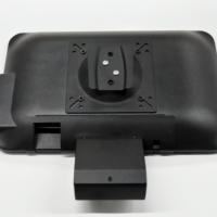 Sistema POS de Pared JINGJIE JJ-116AW Android Negro con Escáner de Código QR, Pantalla Táctil Capacitiva y Autoservicio