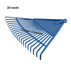 Heavy-Duty vườn <span class=keywords><strong>Leaf</strong></span> <span class=keywords><strong>Rake</strong></span> với 20 tines PP chất liệu nhựa thay thế đầu mà không cần xử lý - Product Image 6