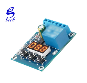 Module de relais de détection de tension CC 5V 12V 24V pour surveillance et contrôle de charge/décharge de batterie avec détection des limites supérieures et inférieures - Product Image 1