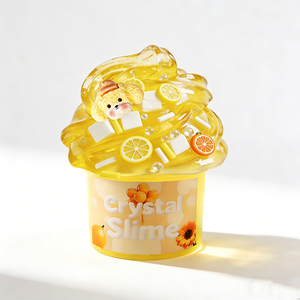 Crystal Slime Kit Clear Non-Sticky DIY Stress Relief Sensory Toy for Kids Girls Boys Birthday Party Favor Gift - Product Image 1