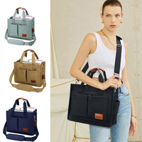 Usine directe toile sacs fourre-tout pour femmes voyage poche organisateur livre sac sac à bandoulière grand cadeau sacs à main travail