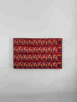 Jeu de Mahjong américain en acrylique sculpté de 165 tuiles avec accessoires - Plusieurs couleurs