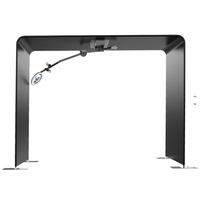 YPT 360 – Cabine photo instantanée suspendue en alliage d'aluminium pour appareil photo reflex, 1 à 15 personnes, multi-appareils (iPad, smartphones), USB/Bluetooth/Wi-Fi