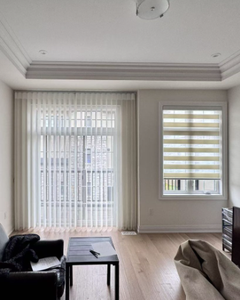 Tenda Oscurante da Sogno Bianca <span class=keywords><strong>per</strong></span> Finestra, Tenda Verticale Manuale <span class=keywords><strong>per</strong></span> Porta del Patio - Product Image 3