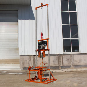 핫 세일 4KW 60m 접이식 소형 휴대용 가솔린 물 우물 드릴링 장비 - Product Image 2