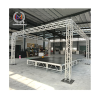 Mejor precio ligero 290mm/300mm aleación de aluminio Triangular/trípode Truss para construcción de escenario techos grandes estantes pequeños
