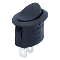 Interrupteur à bascule elliptique rond 6a 250vac 10a 125vac Interrupteur à bascule