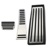 Pour Volvo XC90 XC 90 2018 - 2022, pédales de voiture en acier inoxydable, pédale d'accélérateur, pédale de frein, repose-pieds, couvre-pédales