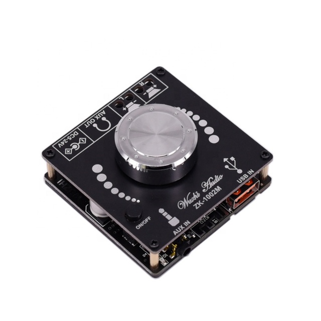 MINI 100W 2.0 Stereo Bluetooth 5.0 digital power active speaker amplifier module