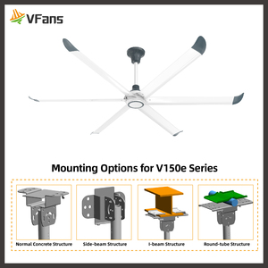 Vfans 8ft 10ft 100in 120in DC động cơ hvls <span class=keywords><strong>Fan</strong></span> trong nhà chất lượng cao quạt Trần Lưu lượng không khí lớn hiệu quả ASS <span class=keywords><strong>Fan</strong></span> - Product Image 6