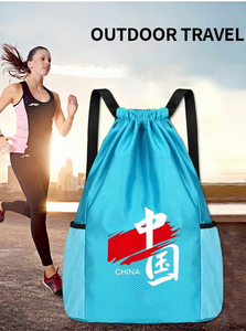 Vietnam Factory Custom Logo <b>Drawstring</b> <b>Bag</b> Wholesale Personalized Reusable Pouch For Sport Packaging Polyester Nylon <b>Bags</b> OEM - Product Image 3