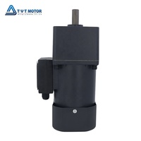 Moteur électrique avec réducteur 220V AC, moteur à engrenages à bride carrée, condensateur intégré, 60W, arbre de sortie 12/15mm pour convoyeur