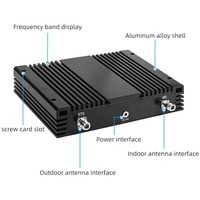 Amplificateur d'amplificateur de Signal haute puissance à trois bandes 900/1800/2100MHz pour téléphones portables Home Mobile 4G GSM 3G