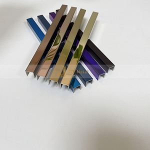 Profilé en U en acier inoxydable poli de haute qualité pour carrelage mural et de sol d'appartement - Bordure étanche - Product Image 6