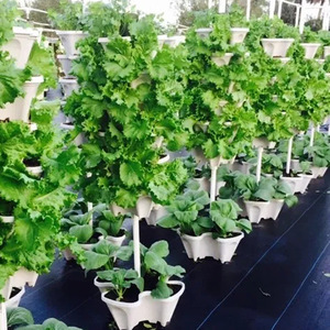 DD2307 - Torre de Macetas Apilables con Ruedas Extraíbles, Jardinera Vertical de 6 Niveles <span class=keywords><strong>para</strong></span> <span class=keywords><strong>Fresas</strong></span> - Product Image 3