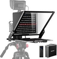 NEEWER Téléprompteur X17 II avec télécommande/application RT113, écran HD 17 pouces, cadre tout métal, support caméra amélioré, plaque QR