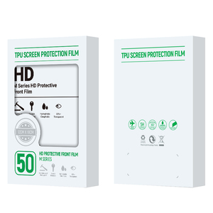 Film de protection pour téléphone portable en TPU transparent HD Devia OEM, protecteur d'écran en hydrogel, film pour machine de découpe de film hydrogel - Product Image 1