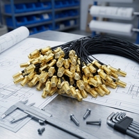 Câble coaxial d'assemblage en usine SMA femelle vers câble terminal RG 1.13 pour antenne de communication RF