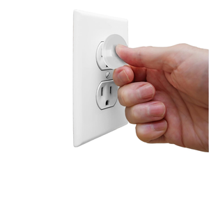 כיסויי שקעי בטיחות לתינוקות חומר פלסטי הגנה מפני זעזועים התקנה קלה התקנה קלה הגנה מאטבים שקעי חשמל - Product Image 1