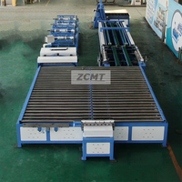 Nouvelle ligne de production automatique de conduites HVAC en acier inoxydable pour la fabrication de tubes rectangulaires – Ligne 5 pour la construction de conduits d'air