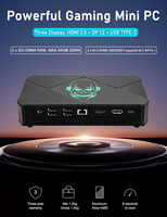 Mini PC EGLOBAL para Juegos con AMD Ryzen 7 5800H, 2*DDR4, SSD M.2, Windows 10, 3 Pantallas, 7 USB, RJ45, LAN 2.5G, Audio, WIFI 6, Bluetooth y Linux