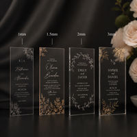 Suite d'invitations de mariage de luxe élégante, artisanat haut de gamme pour les lieux de mariage et les clients B2B transfrontaliers