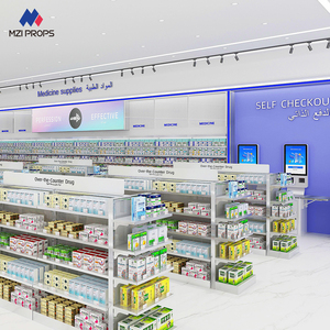 PSD2601-C Muebles de Diseño para Farmacias, Estantes de Exhibición para Farmacias, Exhibidores para Tiendas Minoristas - Product Image 1