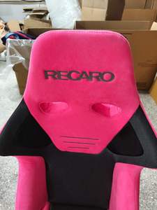 Siège sport style <span class=keywords><strong>RECARO</strong></span> SR-7 KK100, rouge et noir en suède, inclinable, siège baquet de haute qualité, sièges de course modifiés - Product Image 6