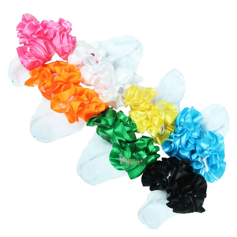 Носки для маленьких девочек 6 лет милые носки с лентой с оборками для маленьких девочек цветные носки для девочек мечты