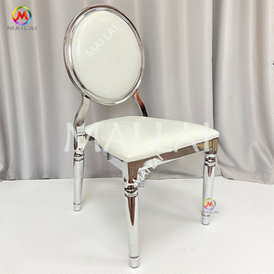 Sillas de hierro de metal Chiavari doradas tapizadas populares calientes <span class=keywords><strong>2023</strong></span> para <span class=keywords><strong>fiestas</strong></span> de eventos de boda - Product Image 3