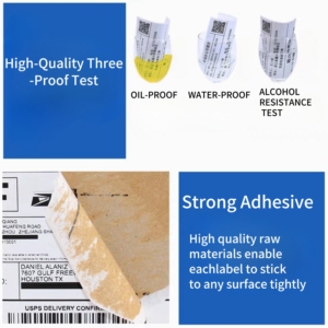 Etiquetas de Envío Térmicas Autoadhesivas Personalizadas 4x6, Etiquetas de Embalaje Impermeables para Zebra Rollo <span class=keywords><strong>MUNBYN</strong></span> - Product Image 5