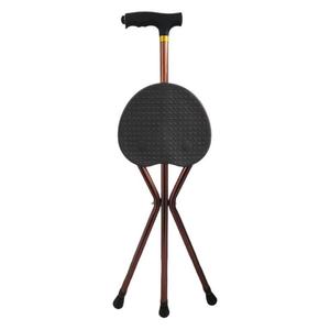 Haozeyuan <b>Folding</b> Cane Chair Triangular Adjustable Portable Multi Functional Health Care <b>Stool</b> - Product Image 1