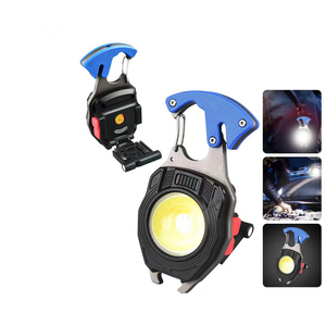 Hộp Kim Loại Đèn Pin LED COB Mini Đa Năng 7 Chế Độ Chiếu Sáng Làm Việc Đèn Pin Kèm Bật Lửa - Product Image 3