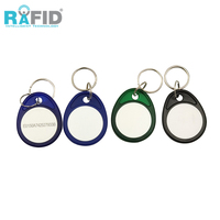 Porte-clés RFID programmable 125 KHz EM4305, UID réinscriptible, étanche, en ABS, pour contrôle d'accès