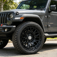 Usine de vente directe produisant des jantes en alliage forgé de 18 pouces, 6 trous pour véhicules tout-terrain, 6x139.7, compatibles avec les jantes Jeep Wrangler