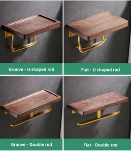 Vendita calda montaggio a parete in <span class=keywords><strong>legno</strong></span> mensola per bagno in ottone tubo porta <span class=keywords><strong>carta</strong></span> <span class=keywords><strong>igienica</strong></span> <span class=keywords><strong>legno</strong></span> con mensola per telefono - Product Image 5