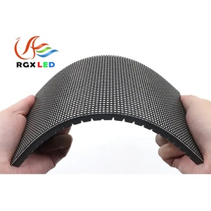 360 độ Roof vòng cột trong nhà Thông tư cong vòng tròn xi lanh Bảng điều chỉnh biển quảng cáo rollable mềm linh hoạt màn hình LED hiển thị - Product Image 3