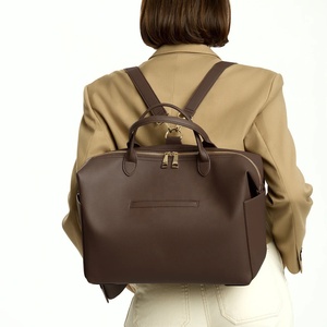 Borsa per Pannolini Grande in Pelle Vegana Impermeabile, <span class=keywords><strong>Zaino</strong></span> per Mamme con Cinghie per Passeggino, Bestseller - Product Image 4