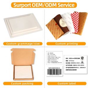 Rollos y Hojas de Papel Antigrasa de Calidad para Sándwiches y Pan, para Cocina, Catering y Envoltura de Alimentos como Hamburguesas - Product Image 5