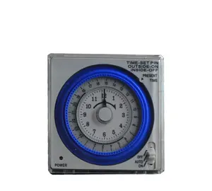 Tb-37 24 Uur Handleiding Analoge Mechanische Klok Timer Schakelaar