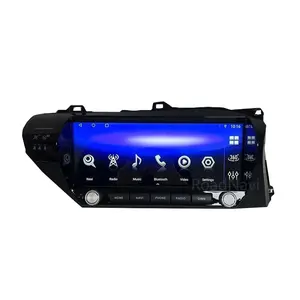 12.3'' Android 12 Car Multimedia Player For Toyota Hilux 2015-2023 LHD RHD Upgrade to 2024 Car Radio Audio Stereo Carplay