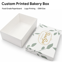 Boîtes rigides écologiques en carton recyclable avec couvercle et base, gaufrage inclus, pour pâtisseries, desserts, bonbons et mariages (vente en gros)